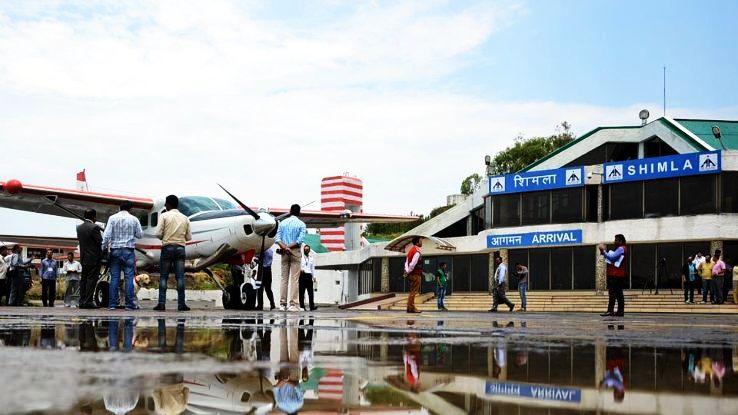 New Delhi-Shimla Flight