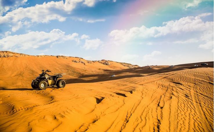 Exploring Desert with some adventure activities