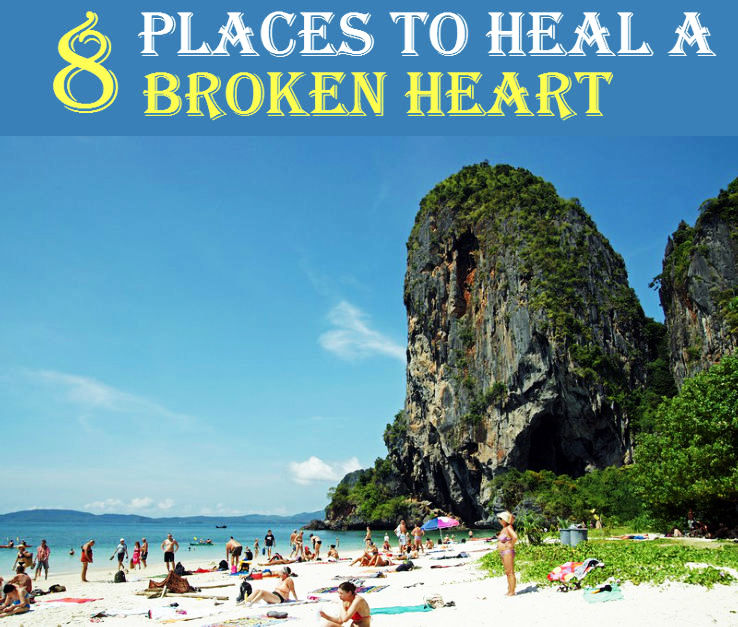 8 Places To Heal A Broken Heart