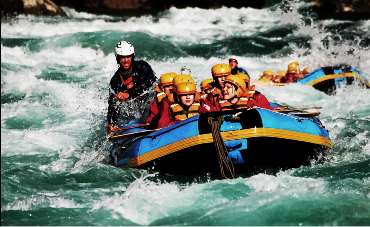 Water Sports On The Trisuli
