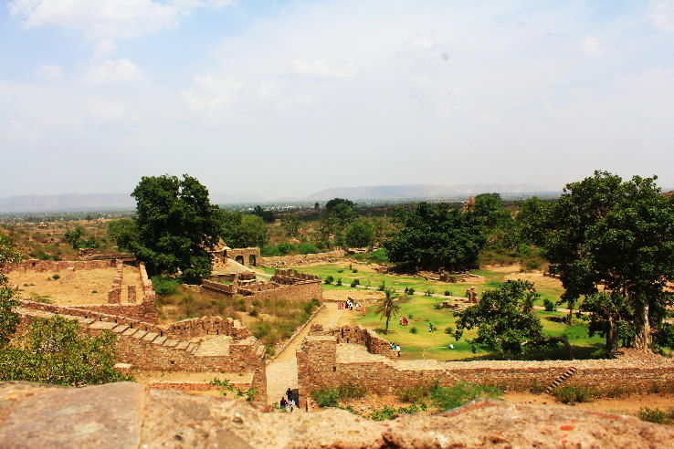 View from the fort
