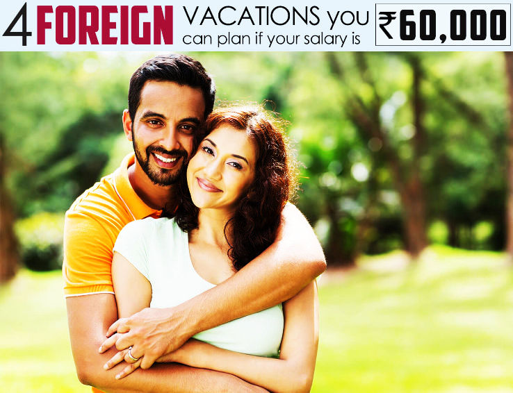 Which foreign country I can travel if my earning is Rs.60000 per month