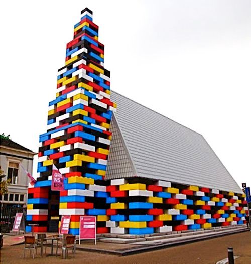 3. Lego Church, Netherlands