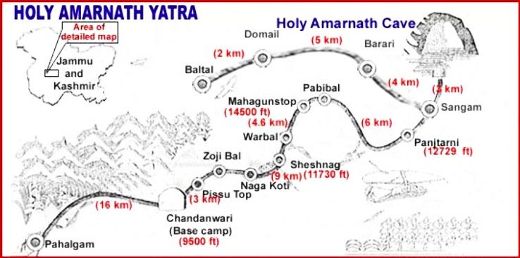 Route to the Holy Cave