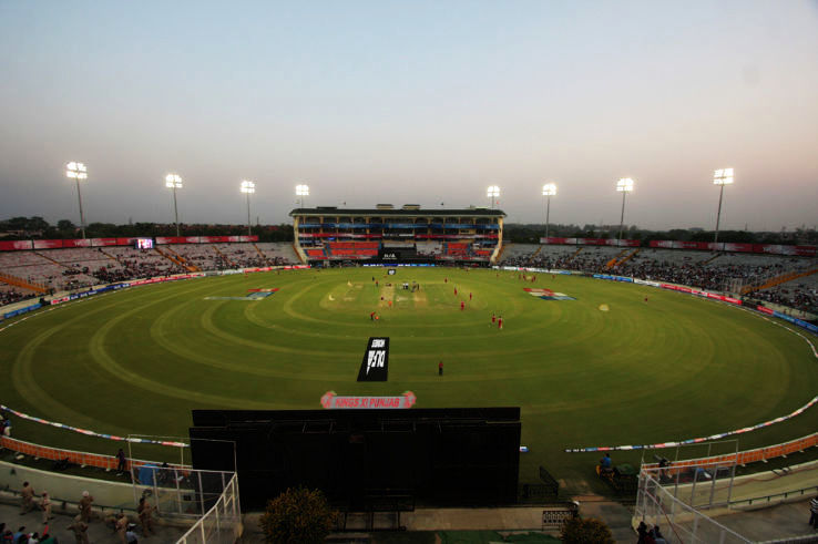 4. Mohali Cricket Stadium