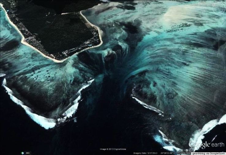 The mystery behind the Underwater Waterfall: