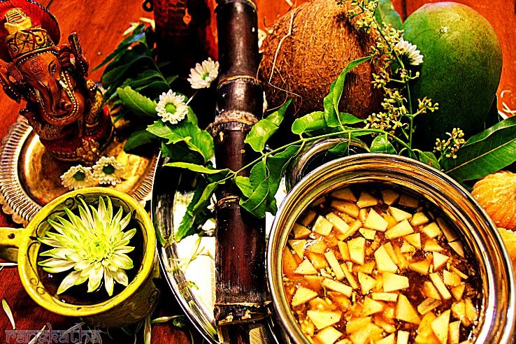 Ugadi- 8th April-New Year of Andhra Pradesh and Karnataka