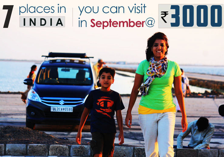 Top 7 Places to visit in September under 3k