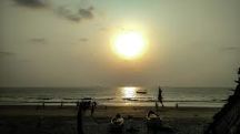 Sunset at Tarkarli Beach
