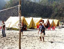 Beach Volleyball at Rishikesh