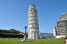 The leaning tower of Pisa
