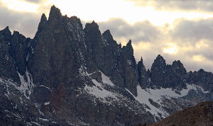 Take in the landscape of the Minaret Vista