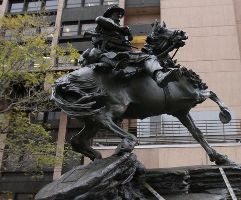 President JH Brand Memorial Statue