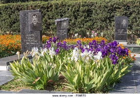 Martyrs Alley and the nearby cemetery