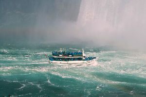 Journey behind the falls