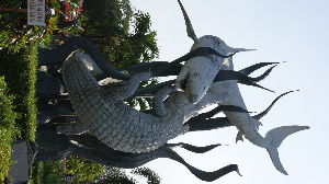 Sura and Baya statue