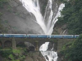  SOMESHWAR WATERFALLS / DUDHSAGAR FALLS