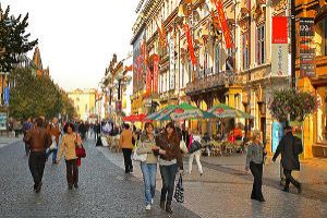 Wander through the jam-packed shopping streets of Czech Republic