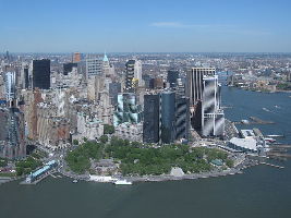 The Battery park Manhattan