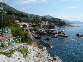 Passeggiata Anita Garibaldi a Nervi