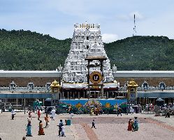 Rs.1500: One Day Tirupati Balaji Darshan, Accommodation  for Fresh Up, Free Darshan Token, Transportation, Food. Pickup from Tirupati, Drop at Tirupati