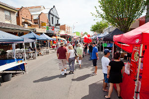 The trendy street of Beaumont