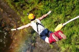 Bunjee Jumping at Rishikesh