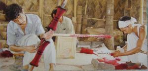 Shopping in Diezephe Craft Village