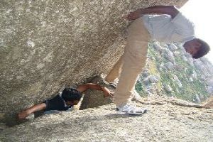 Caving at Anthargange