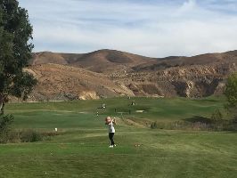 Play Golf at Dos Lagos Golf Course