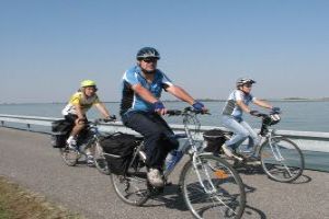 Cycling Down Picturesque Lanes