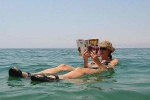 Float on the Dead Sea