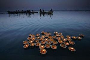 Prayer at Ganges Haridwar