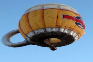 Hot Air Ballooning Above the Valley of Wadi Rum
