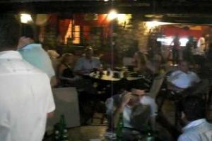 Fun continues even during the night in Haiti