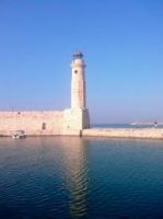 The lighthouse of Rethymno