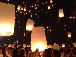 Enjoy the Wax Lantern Festival