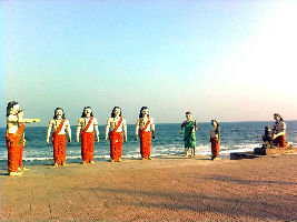 Bheemili Beach 