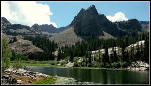 Big Cottonwood Canyon and Lake Blanche