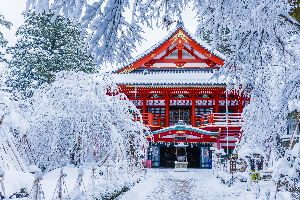 Natadera Temple Central Worship Pavilion