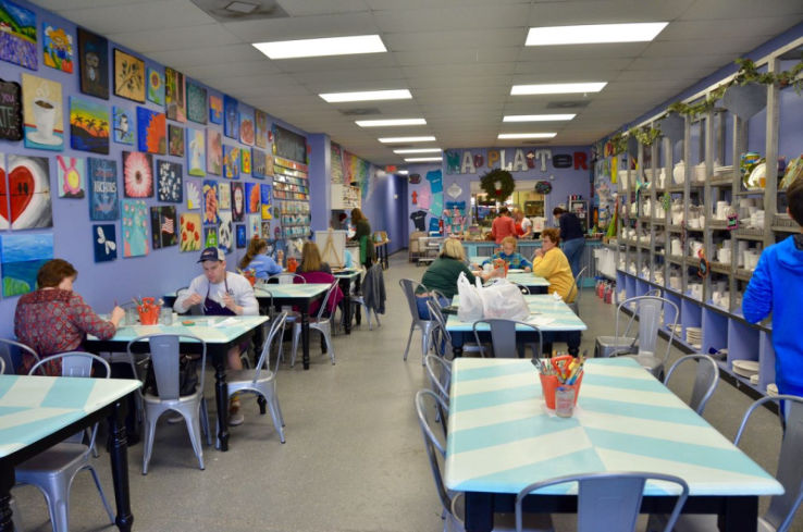 Paint and pot at the Mad Platter Trip Packages