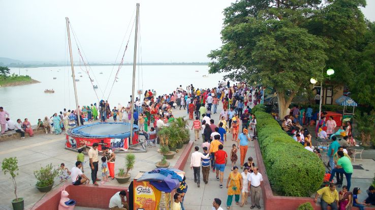 Sukhna Lake Park. Chandigarh