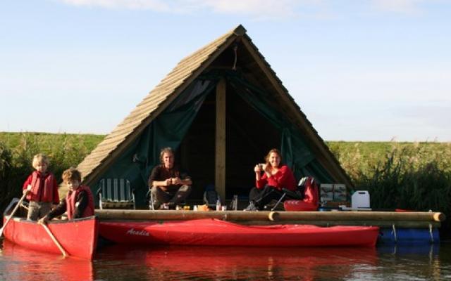 Camping on a Raft Trip Packages