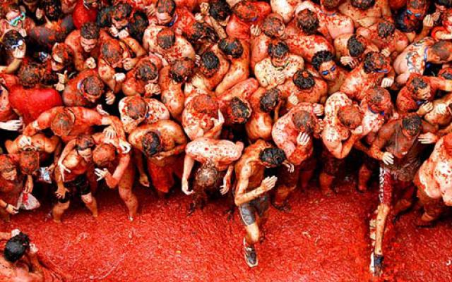 Be a Part of Tomatina Trip Packages