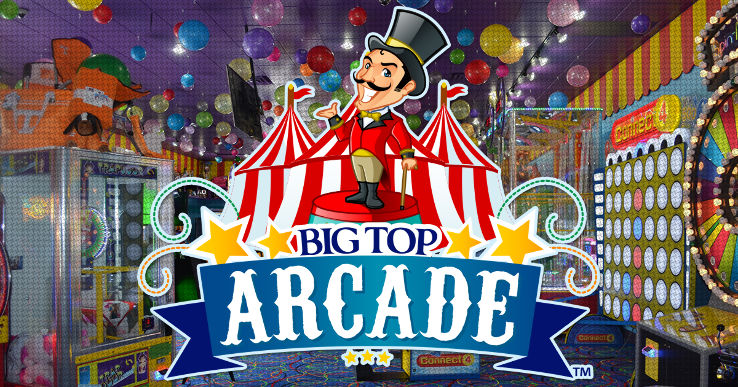 Big Top Arcade Trip Packages