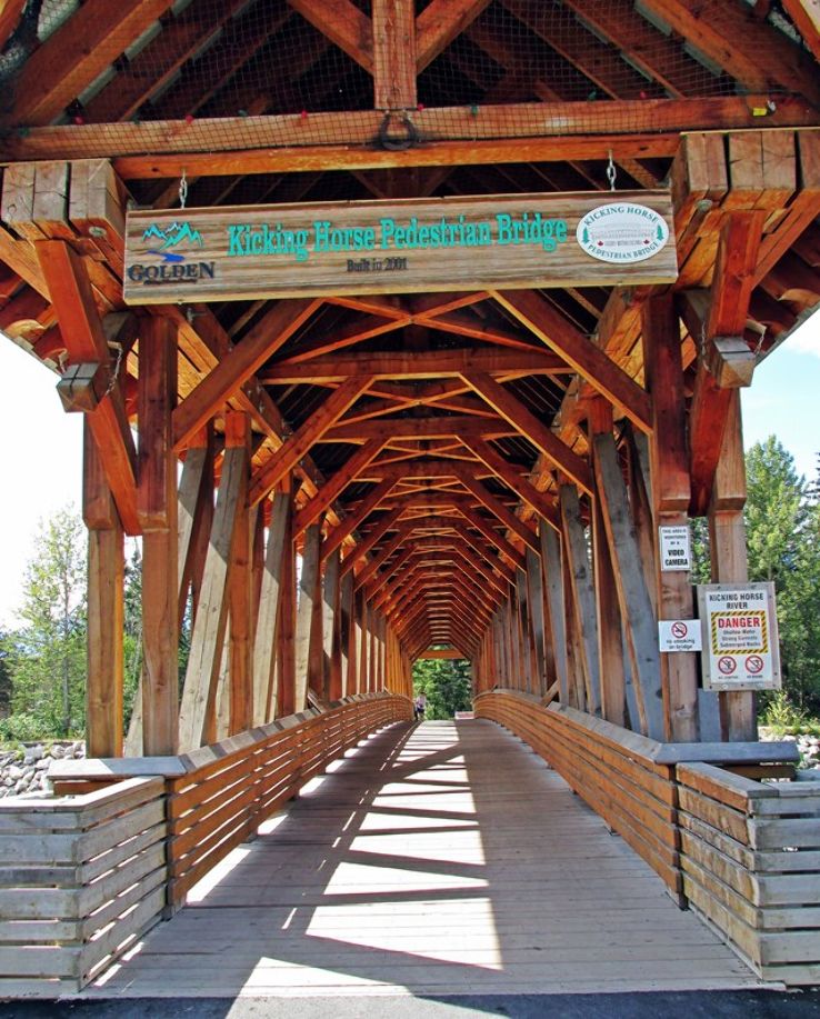 Kicking Horse Pedestrian Bridge Trip Packages