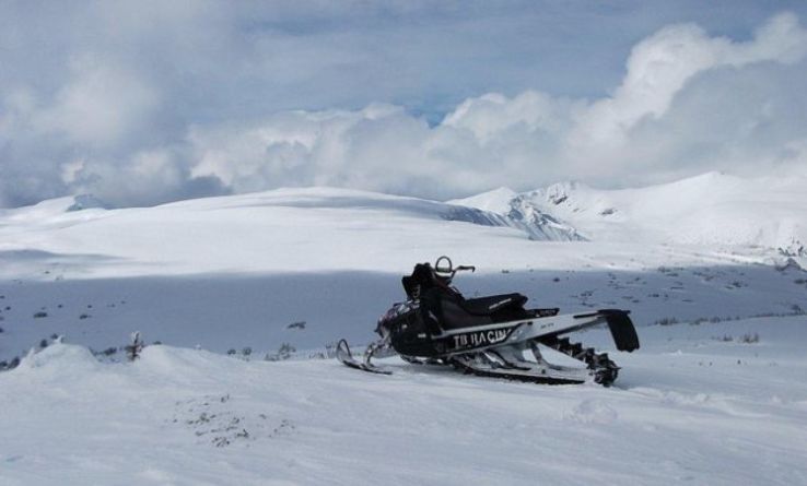 Snowmobile Terrain for snowmobiling Trip Packages