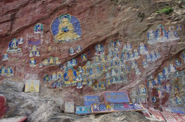 Chagpo Ri Rock Carvings  Trip Packages