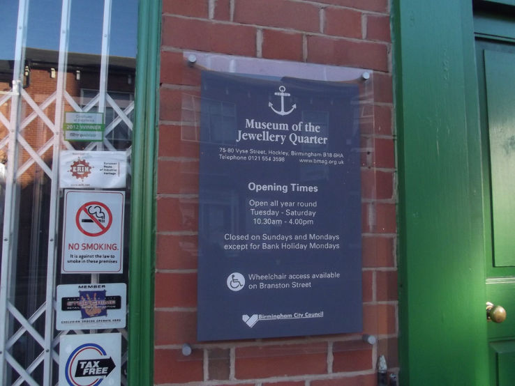 Museum of Jwellery Quarter  Trip Packages