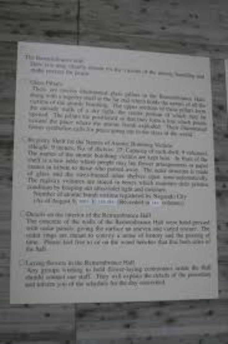 Nagasaki National Peace Memorial Hall for the Atomic Bomb Victims Trip Packages